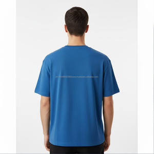 T-shirt pour homme, tissu doux, léger, manches courtes, coupe confortable, vêtements décontractés, mode de rue et impression de logo de marque personnalisée - Product Image 4