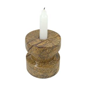 Bougeoir conique décoratif écologique en marbre pour éclairage moderne Décoration de pièce centrale de mariage Décoration - Product Image 1