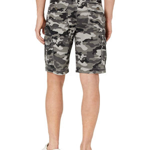 กางเกงขาสั้นคาร์โก้ผ้าระบายอากาศดีไซน์เรียบง่ายขายดีสำหรับผู้ชาย พร้อมรายละเอียดกระดุม และสามารถปรับแต่งได้ - Product Image 3