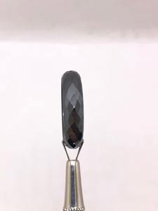 6 mm , 17.46 ct , <b>Black</b> Moissanite Band <b>Ring</b> Wedding <b>Ring</b> Minimalist Engagement Band <b>Men</b>’s & Women’s Jewelry - Product Image 2