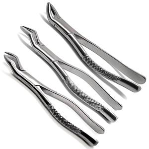 Forceps dentaires manuels de haute qualité en acier inoxydable, meilleur matériau pour l'extraction dentaire - Product Image 6