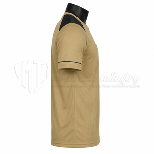 Camiseta de Fútbol Personalizada con Cuello en V, Manga Corta, Panel Negro en el Hombro, Transpirable, de Secado Rápido, Ropa Deportiva para Equipos - Product Image 5