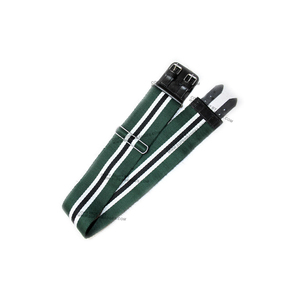 Cinturón Estable con Accesorios de Cuero, Cinturones de Tela Personalizados con Hebilla de Cuero, Cinturón Ceremonial Estable - Product Image 1
