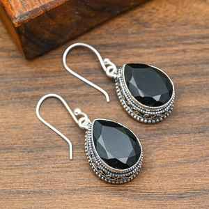 Pendientes de diopsido cromado, plata de ley 925, hechos a mano, joyería natural, regalo de boda para ella - Product Image 3