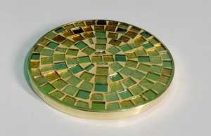 Handmade Indian Mosaic <b>Coaster</b> Newly Design Round Shape Decorative <b>Table</b> <b>Coasters</b> for Home Decor & Gifting - Product Image 3