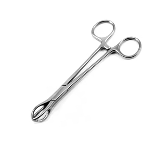 Pinzas Teale Vulsellum Premium de Acero Inoxidable, Curvas, para Ginecología, Tenaculum Uterino, Instrumentos Médicos Quirúrgicos, con Marcas CE e ISO - Product Image 4