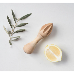 Presse-citron en bois écologique en gros avec poignée robuste et finition polie – Outil pour fruits et légumes - Product Image 2