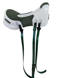 Sillín de Montar Profesional Ligero de Nailon y Cuero para Interiores, Asiento Ergonómico Acolchado, Correas de Sujeción Seguras, 16 Pulgadas, 5-10 - Product Image 1