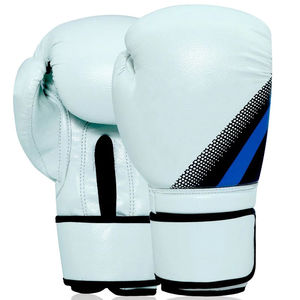 Guantes de Boxeo de Cuero Azul Claro, Largos hasta la Muñeca, Estilo Sencillo, para Entrenamiento Deportivo, Aptos para las Cuatro Estaciones - Product Image 5