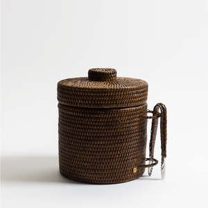 Seau à glace en rotin tressé à la main, de qualité supérieure, pour champagne, refroidisseur de boissons, panier à boissons, bac à boissons - Product Image 6