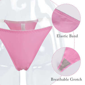 Braguitas de Bikini de Nailon y Spandex para Mujer con Logotipo Personalizado, Talle Medio, Tallas Grandes, Transpirables, Ecológicas y de Secado Rápido - Product Image 6