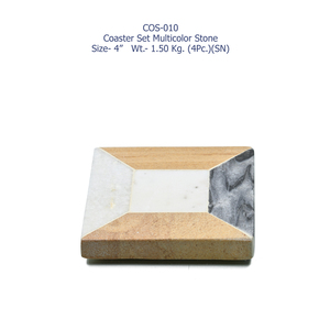 Premium Hexagon <b>Marble</b> <b>Coasters</b> Real Natural Stone Drink Mats for Home Hotel Bulk Wholesale Price from Indian Factory Supply - Product Image 6