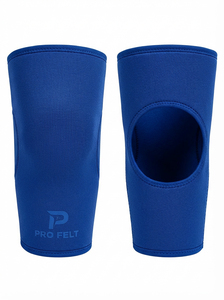 New Design <b>High</b> Elastic Sports Fitness Compression <b>Knee</b> Sleeve Support Breathable Custom Long Sports Bike Riding <b>Knee</b> Sleeve - Product Image 6