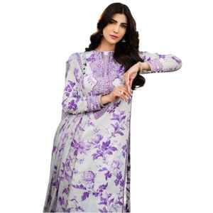 Hochwertige Seiden-Salwar Kameez für Damen Winter & Alle Jahreszeiten Pakistanische Festtagsanzüge - Product Image 1