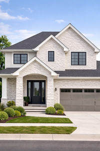 Revestimiento de Pared de Piedra Natural Blanca con Corte a Peine 10×20 cm – CTS-DOT-TN-133 - Product Image 4