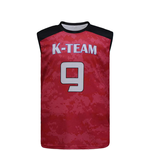 เสื้อบาสเก็ตบอลแขนสั้นแบบใหม่พร้อมโลโก้สั่งทำ ขายส่งชุดกีฬา โพลีเอสเตอร์ 100% ระบายอากาศได้ดี แห้งเร็ว - Product Image 1