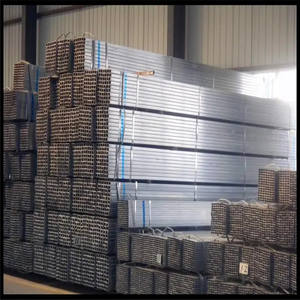 Tubo Rectangular de acero galvanizado por inmersión en caliente personalizado directo de fábrica para puertas de entrada postes de valla tubo de Metal hueco cuadrado - Product Image 6