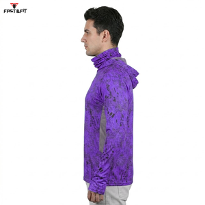 Sudadera con Capucha para Pesca de Manga Larga, Diseño de Primera Calidad, Secado Rápido y Cómoda, Tallas Grandes Disponibles - Product Image 5