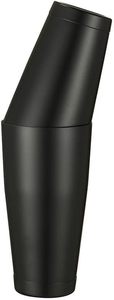 Coctelera Boston Negra Mate de Acero Inoxidable, Recipiente para Mezclar Bebidas, Accesorios de Bar Premium en Global Wholesale Supply - Product Image 6