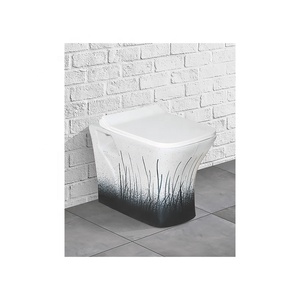 Gốm phòng tắm <span class=keywords><strong>WC</strong></span> piss peeping trắng đen thiết kế nước Closet Ấn Độ một mảnh tây 1-10 cái nhà vệ sinh giá tại Ấn Độ - Product Image 1