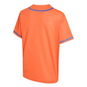 Maillot de baseball pour club sportif 100 % polyester, ourlet incurvé, noms de joueurs personnalisés, tissu inaltérable, numéro au dos - Product Image 1