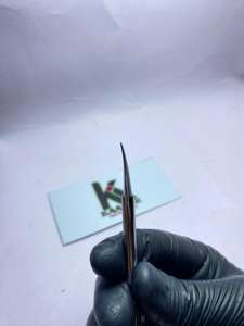 Tijeras Profesionales de Acero Inoxidable Curvas y Afiladas para el Cuidado de las Cutículas, Manicura y Pedicura con Logotipo Personalizado - Product Image 4