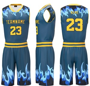 Custom OEM Services Solid 100% Polyester Breathable Summer Sleeveless Basketball Uniform Moisture-Wicking Anti-Bacterial - Product Image 4