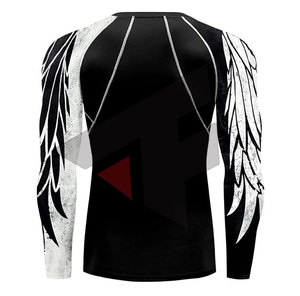 Créez votre propre tenue d'entraînement personnalisée : Rash Guard pour hommes, Rash Guard à marque privée pour hommes - Product Image 2
