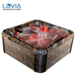 Spa fabbrica 6 persone più nuovo giardino <span class=keywords><strong>vasca</strong></span> idromassaggio di lusso <span class=keywords><strong>vasca</strong></span> idromassaggio <span class=keywords><strong>per</strong></span> piscina Spa all'aperto con tavolo da bar a LED - Product Image 3