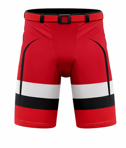 Premium Ice Hockey Pants Durable, Breathable <b>Shorts</b> for Professional Performance and <b>Long</b> Lasting Ice Play Comfort - Product Image 3