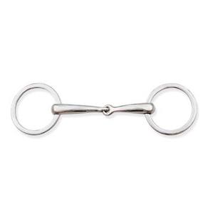 Bocado de Anillas Sueltas Personalizado para Montar a Caballo, Bocado Ecuestre Duradero de Acero Inoxidable para Entrenamiento, Estilo de Silla Inglesa, Cómodo - Product Image 5