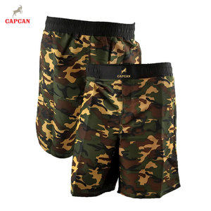 Shorts MMA de haute qualité, écologiques, légers, avec tissu respirant, logo sur le devant, coupe confortable - Product Image 5