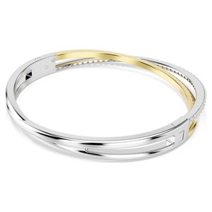 Bracelet de luxe pour femme en or massif 18 carats avec diamants taille brillant rond, idéal pour le quotidien - Product Image 2
