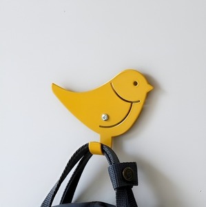 New Design Bag Pendant Creative Bird Shape <b>Hooks</b> & Rails <b>for</b> <b>hanging</b> Bag Clothes & Purse Stainless Steel Animal Bird Keychain - Product Image 1