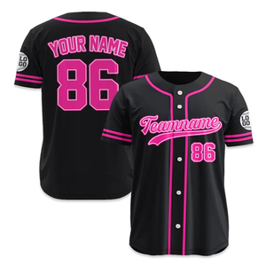 Custom Baseball Jersey Supplier With OEM ODM Services And Bulk Order Availability - Product Image 1