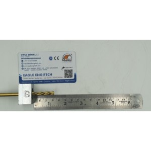 Matrice de torsion EAGLE pour la création de bracelets creux, modèle 16.0211-T 3363, entrée métal 6,45 mm, sortie 5,75 mm, pour la fabrication de bijoux en or et argent - Product Image 3