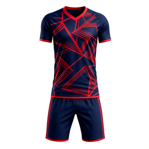 Conjunto de Uniforme Deportivo Personalizado para Torneo de Fútbol, Camiseta y Pantalones Cortos, Uniforme de Equipo Personalizado para Eventos de Fútbol, Jugadores, Ligas y Deportes - Product Image 5