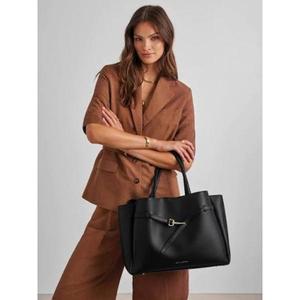 Sac à main tendance pour femmes en similicuir avec fermeture éclair, deux poignées, élégant sac à bandoulière pour le shopping, les voyages, les soirées et les occasions décontractées - Product Image 4