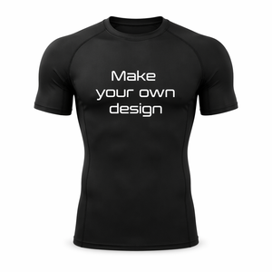 Plus size <b>compression</b> <b>shirt</b> <b>women</b> gym fitness tee Moisture wicking athletic wear Quick dry sportswear men - Product Image 3