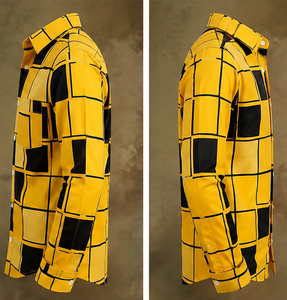 เสื้อเชิ้ตแขนสั้นผู้ชายแบบลำลอง ปกคอพับ เสื้อเชิ้ตฤดูร้อน - Product Image 5