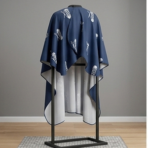 Professional Waterproof Barber Cape Barber custom branded Print – High-Quality Adjustable Neck Closure Saloon hairdressing Hair - Product Image 2