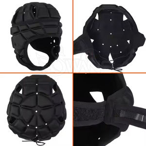 Casque de rugby en cuir de qualité supérieure 2026 - Nouveau stock très demandé pour hommes, protection pour usage extérieur - Product Image 3