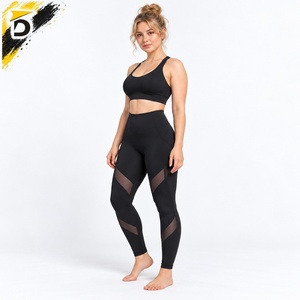 Conjunto de Yoga Superior para Mujer, Material Suave y Transpirable, Ajuste Flexible para Pilates, Entrenamiento de Yoga, Ejercicio y Deportes - Product Image 3