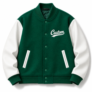 Men's Everyday Varsity Jacket <b>Classic</b> Letterman Design for Casual and Outdoor Wear - Product Image 3
