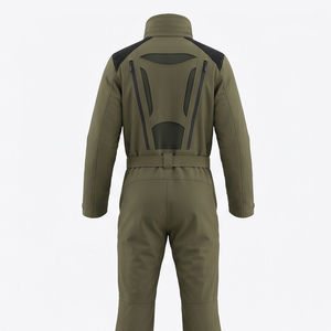 MALUZA INDUSTRIES Waterproof 10,000mm Windproof <b>Men's</b> Winter Sports <b>Jumpsuit</b> Outdoor Cold Weather Snow Jacket Pants - Product Image 2