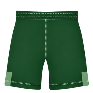 Conjunto de Camiseta y Pantalones Cortos de Rugby Verde Oscuro y Blanco, Cuello en V, Diseño Geométrico, Uniforme de Equipo Personalizado, Transpirable, para Entrenamiento Deportivo - Product Image 6