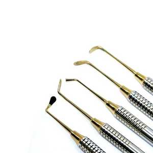 Ensemble d'instruments chirurgicaux dentaires allemands haut de gamme 5 pièces pour lifting sinus, en acier inoxydable SURGINEXA SOA-5547987249121 - Product Image 3