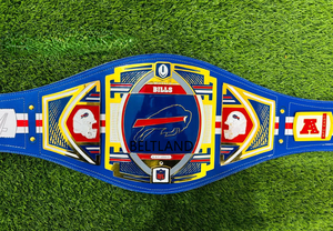 Cinturón de Campeonato Samurai Buffalo Bills, Cintura Alta, Forro de Cuero PU, Aleación de Zinc Resistente de 2mm y 4mm, Talla Adulto - Product Image 2