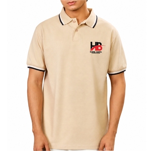 เสื้อโปโลชาย แต่งขอบตัดกัน ผ้าเนื้อนุ่ม สไตล์คลาสสิก ทรงพอดีตัว ระบายอากาศได้ดี เหมาะสำหรับใส่ทุกวัน - Product Image 1