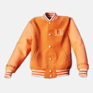 Chaquetas Varsity de Cuero Completo para Universidad, Diseño de Moda Urbana, con Logotipo Personalizado Bordado, para Unisex - Product Image 4